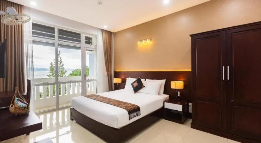Bed in Navy Hotel Danang