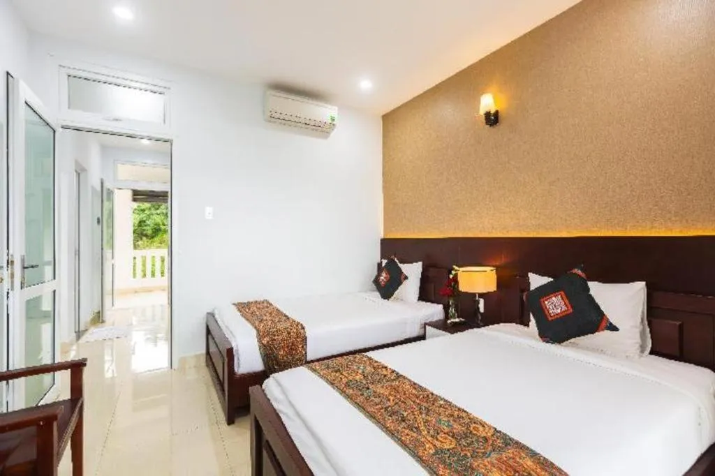 Bed in Navy Hotel Danang