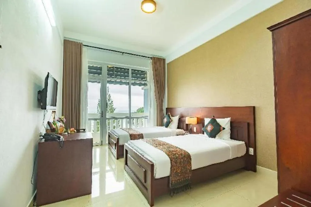 Bed in Navy Hotel Danang