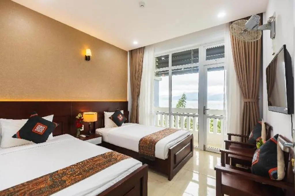 Bed in Navy Hotel Danang