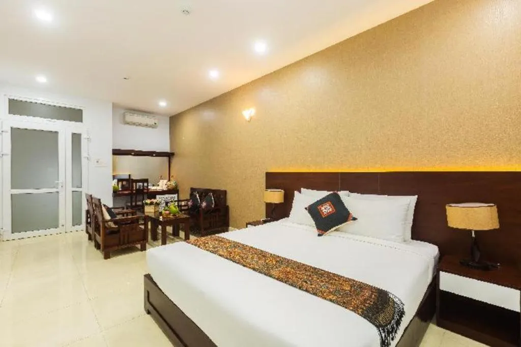 Bed in Navy Hotel Danang