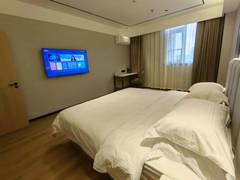 Bed in GreenTree Inn Puyang Fan County People Avenue Banqiao Road Hotel