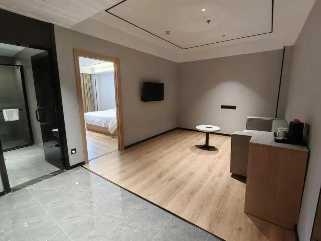 Bed in GreenTree Inn Puyang Fan County People Avenue Banqiao Road Hotel