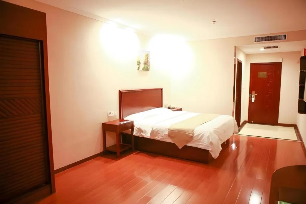 Bed in GreenTree Inn Puyang Fan County People Avenue Banqiao Road Hotel