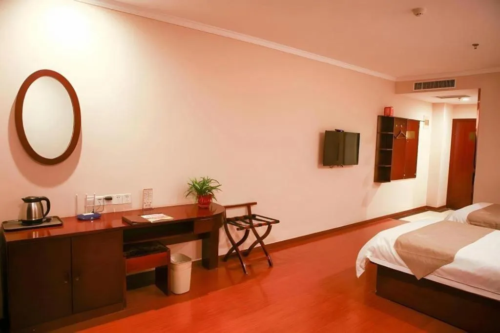 Bed in GreenTree Inn Puyang Fan County People Avenue Banqiao Road Hotel