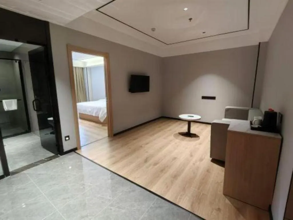 Bed in GreenTree Inn Puyang Fan County People Avenue Banqiao Road Hotel