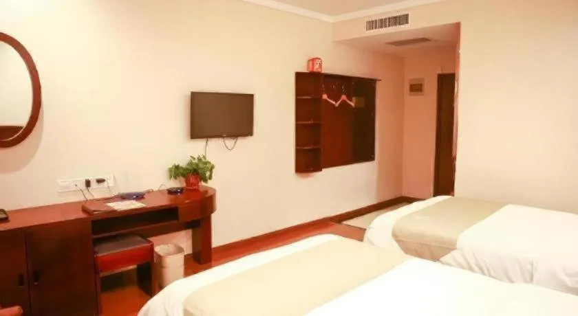 Bed in GreenTree Inn Puyang Fan County People Avenue Banqiao Road Hotel