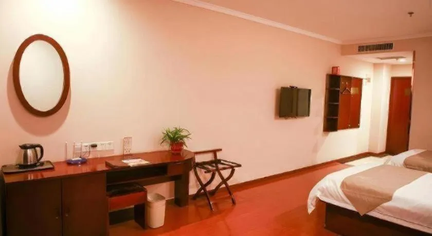 Bed in GreenTree Inn Puyang Fan County People Avenue Banqiao Road Hotel