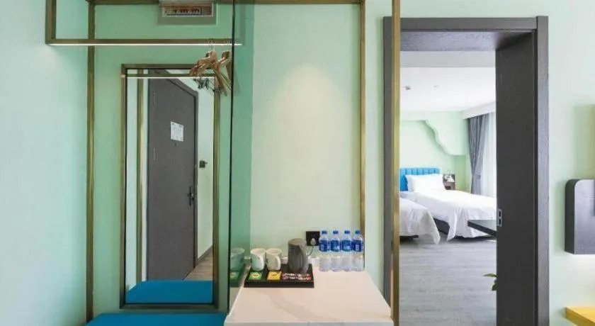 Bed in ibis Styles Beijing Capital Airport Hotel