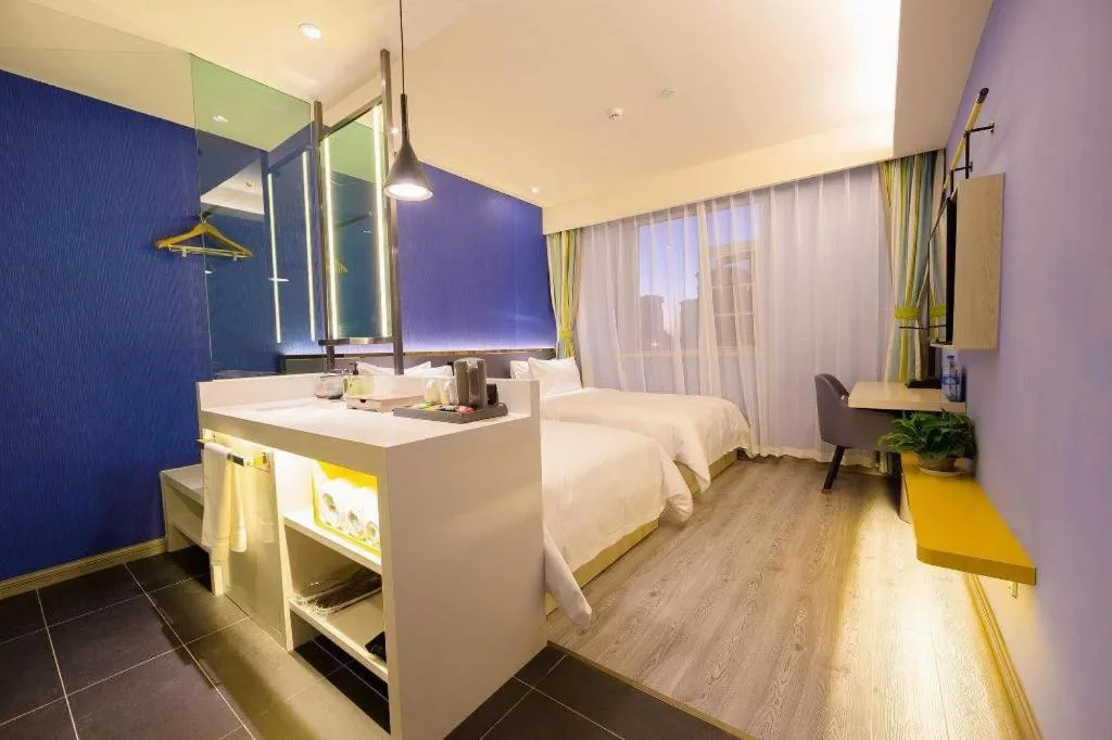 Bed in ibis Styles Beijing Capital Airport Hotel