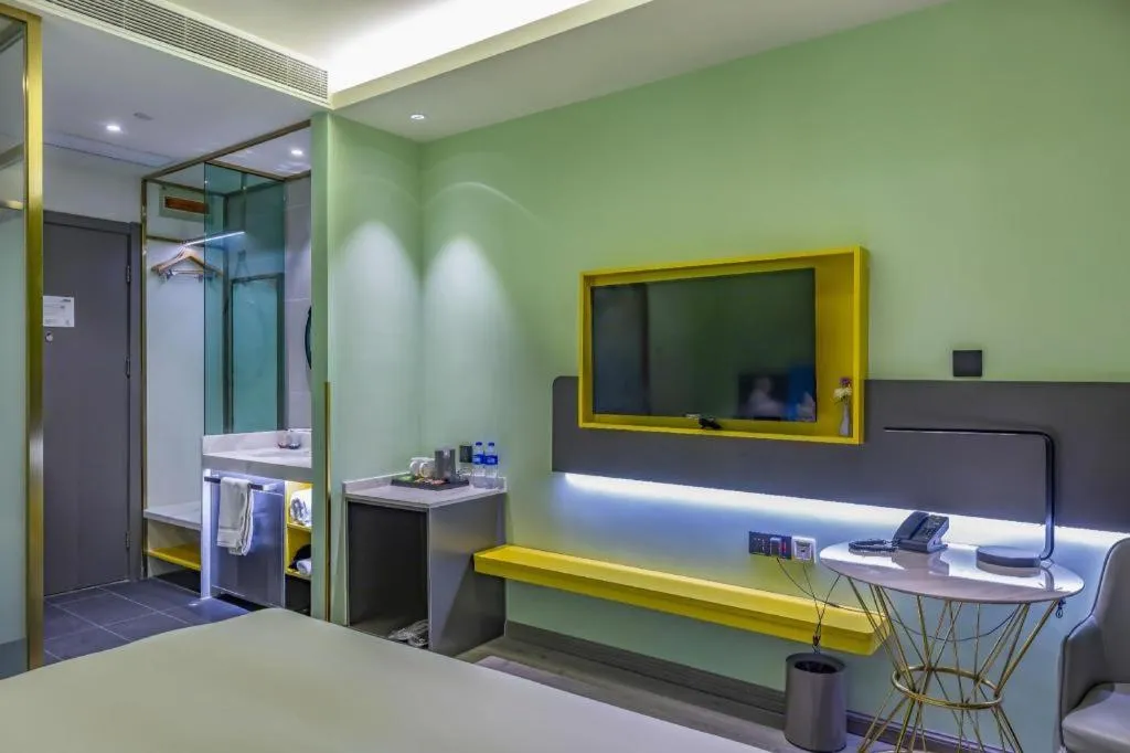 Bed in ibis Styles Beijing Capital Airport Hotel