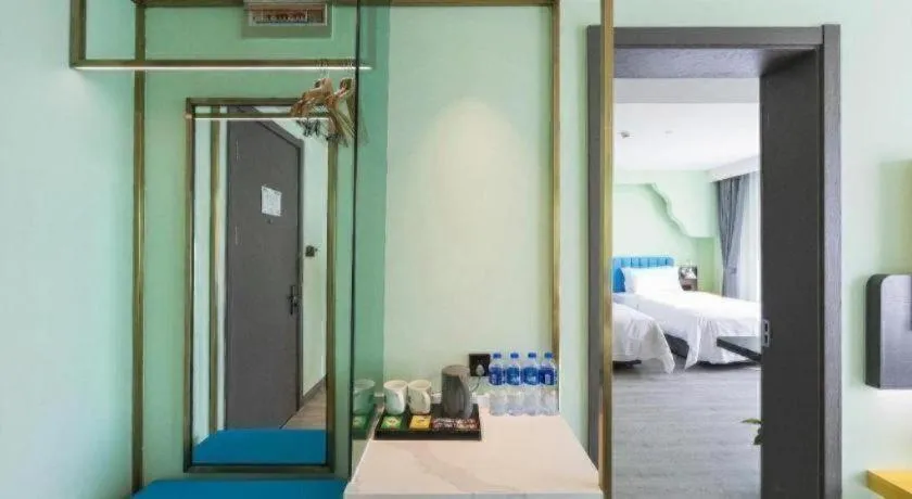 Bed in ibis Styles Beijing Capital Airport Hotel