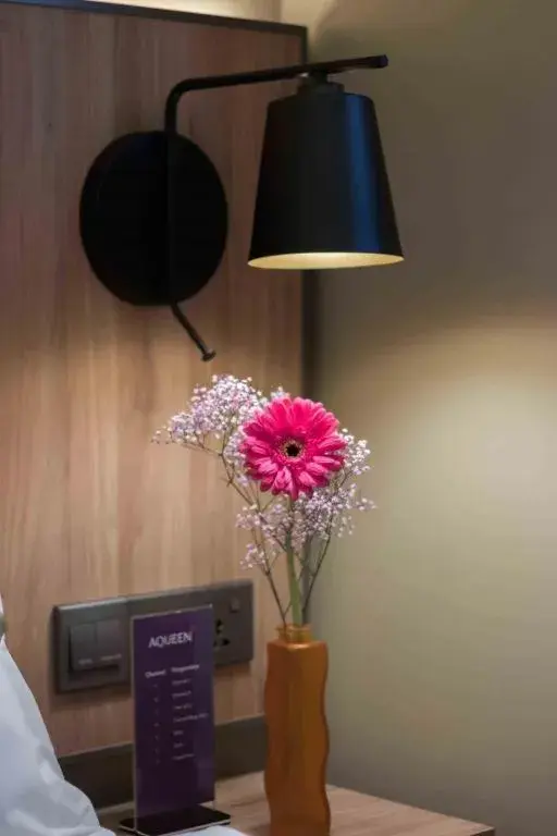 Bed in Aqueen Heritage Hotel Little India Bed in Aqueen Heritage Hotel Little India