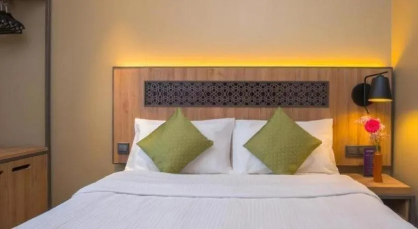 Bed in Aqueen Heritage Hotel Little India