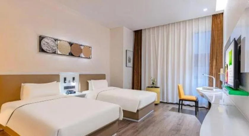 Bed in ibis Styles Kunming Nanping Hotel