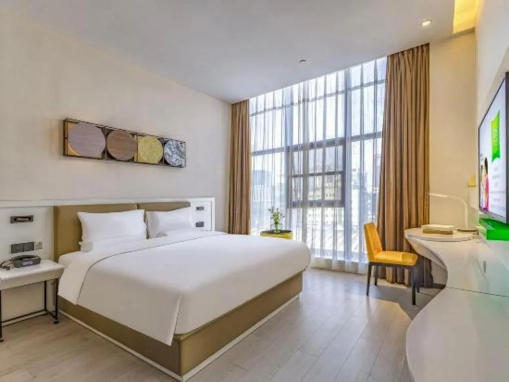 Bed in ibis Styles Kunming Nanping Hotel