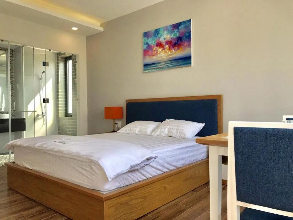 Bed in Ocean pearl Villa