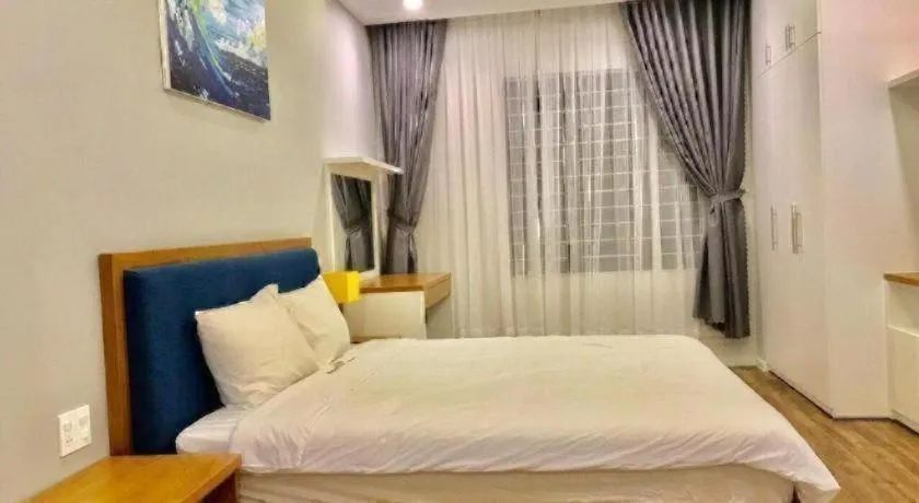 Bed in Ocean pearl Villa