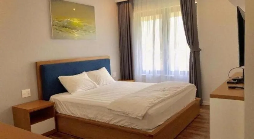 Bed in Ocean pearl Villa