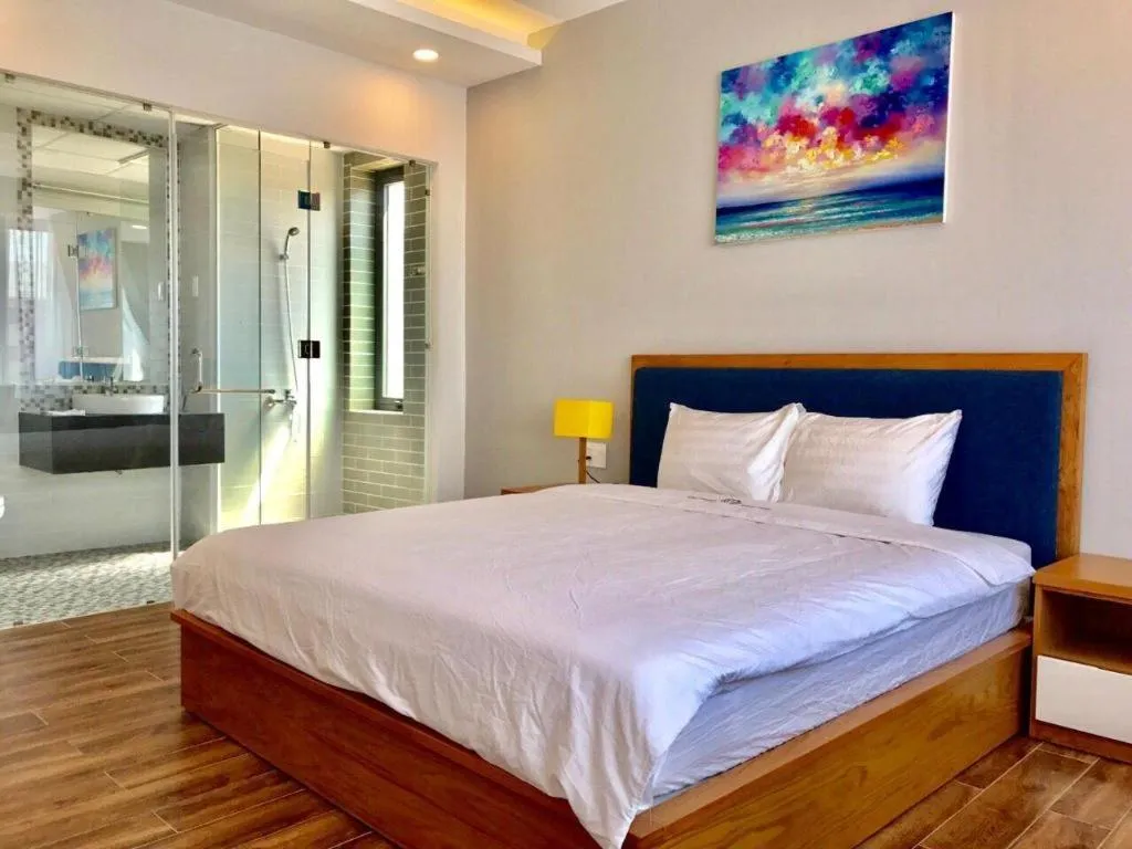 Bed in Ocean pearl Villa