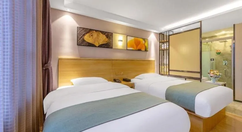 Bed in GreenTree Alliance Hotel Kunming Chuanjin Road Branch