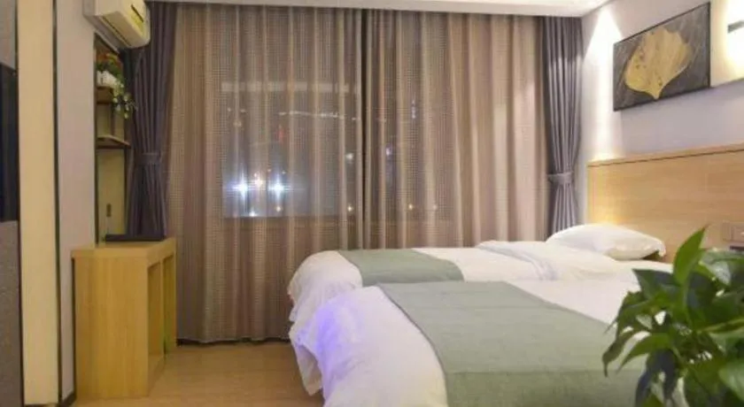 Bed in GreenTree Alliance Hotel Kunming Chuanjin Road Branch