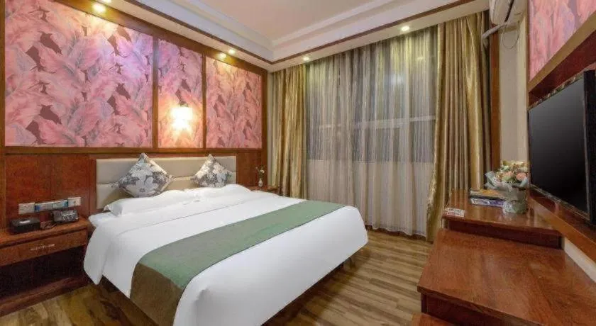 Bed in GreenTree Alliance Hotel Kunming Chuanjin Road Branch