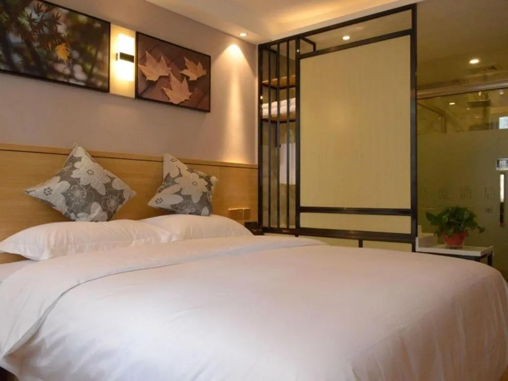 Bed in GreenTree Alliance Hotel Kunming Chuanjin Road Branch