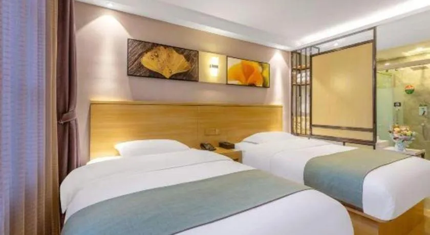 Bed in GreenTree Alliance Hotel Kunming Chuanjin Road Branch