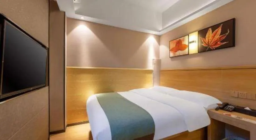Bed in GreenTree Alliance Hotel Kunming Chuanjin Road Branch
