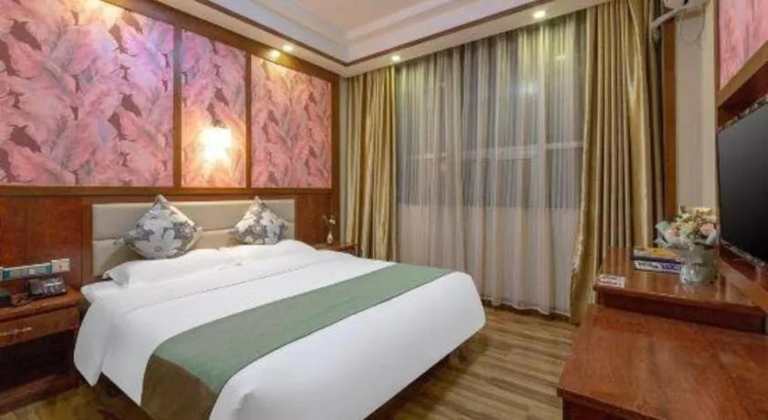 Bed in GreenTree Alliance Hotel Kunming Chuanjin Road Branch