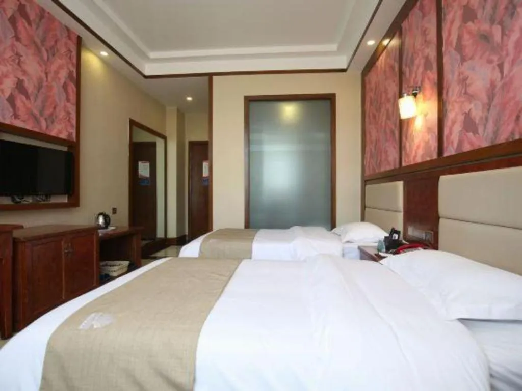 Bed in GreenTree Alliance Hotel Kunming Chuanjin Road Branch