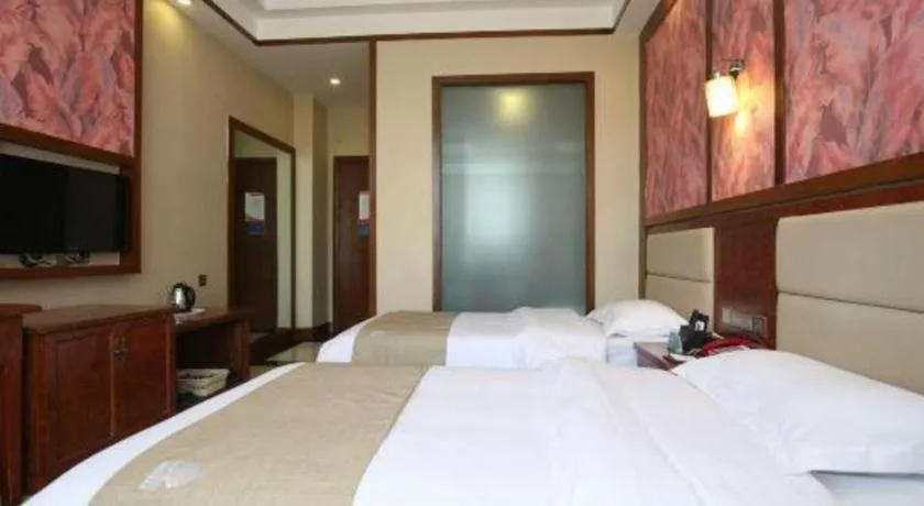 Bed in GreenTree Alliance Hotel Kunming Chuanjin Road Branch