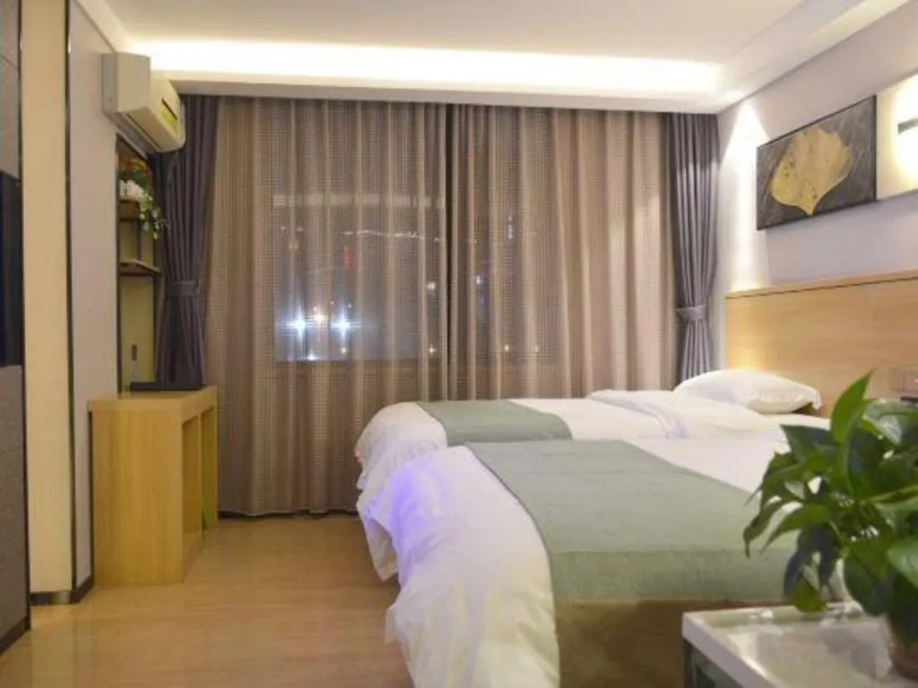 Bed in GreenTree Alliance Hotel Kunming Chuanjin Road Branch