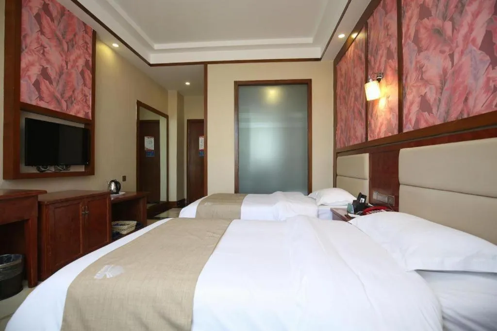 Bed in GreenTree Alliance Hotel Kunming Chuanjin Road Branch