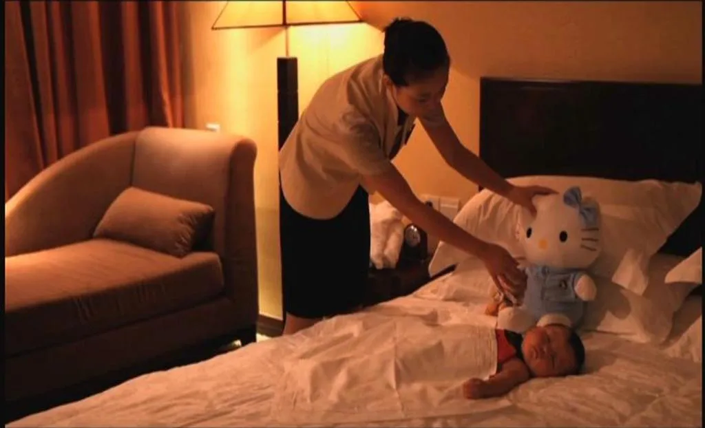 Bed in Dajiuhua Hotel