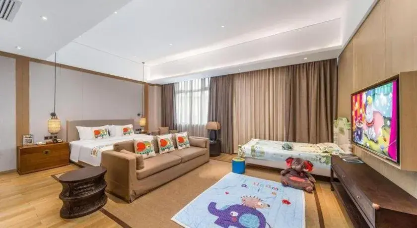 Bed in Jolie Vue Boutique Hotel Sanjiang Bed in Jolie Vue Boutique Hotel Sanjiang