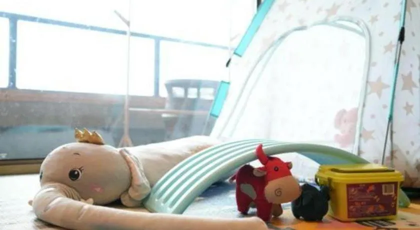 Bed in Jolie Vue Boutique Hotel Sanjiang