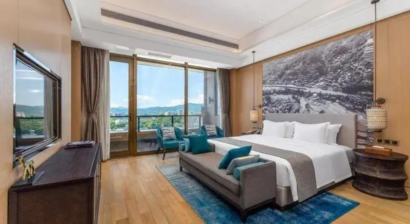 Bed in Jolie Vue Boutique Hotel Sanjiang Bed in Jolie Vue Boutique Hotel Sanjiang