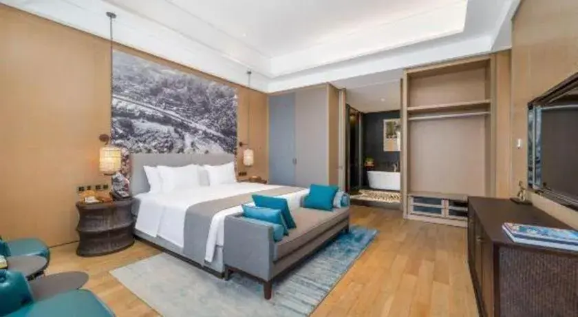Bed in Jolie Vue Boutique Hotel Sanjiang Bed in Jolie Vue Boutique Hotel Sanjiang