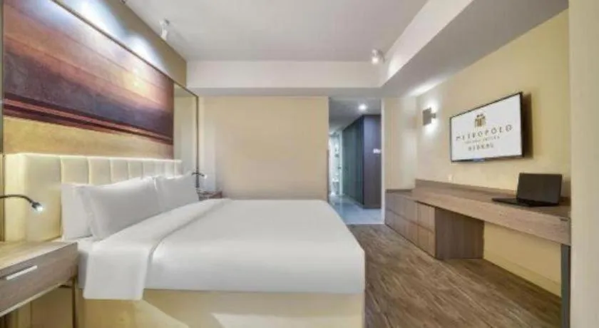 Bed in Jinjiang Metropolo Hotel - Hangzhou Xiasha