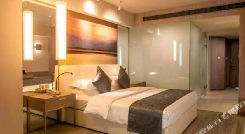 Bed in Jinjiang Metropolo Hotel - Hangzhou Xiasha