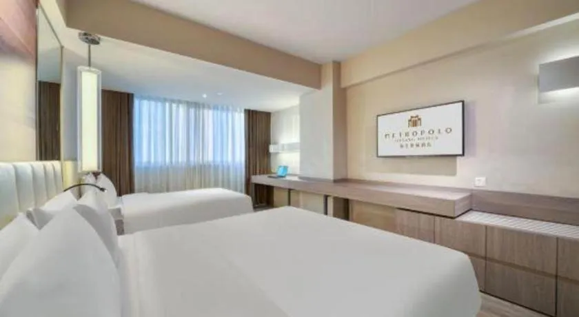 Bed in Jinjiang Metropolo Hotel - Hangzhou Xiasha