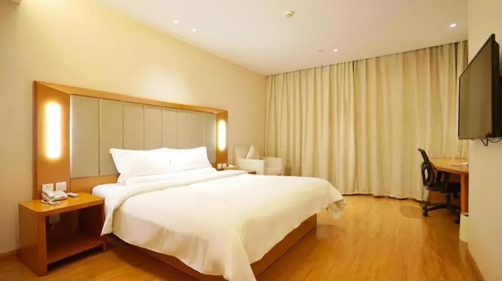 Bed in JI Hotel Xi'an Dayanta Bed in JI Hotel Xi'an Dayanta