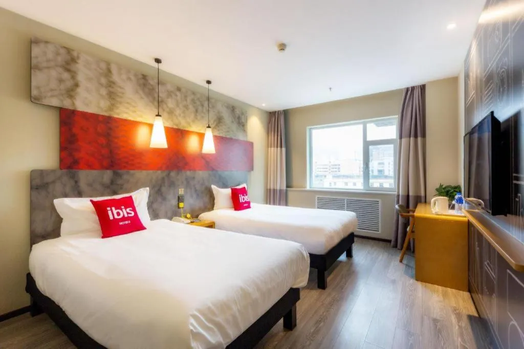 Bed in Ibis Lanzhou Dongfanghong Plaza Hotel