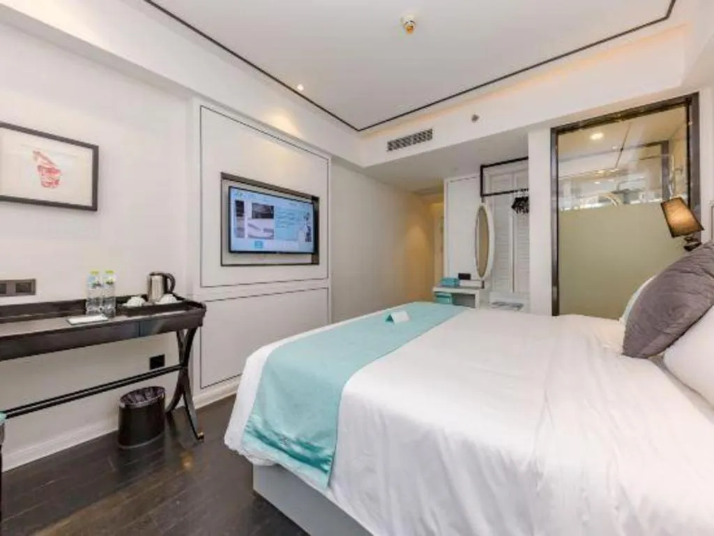 Bed in Xana Lite Jinan Railway Station