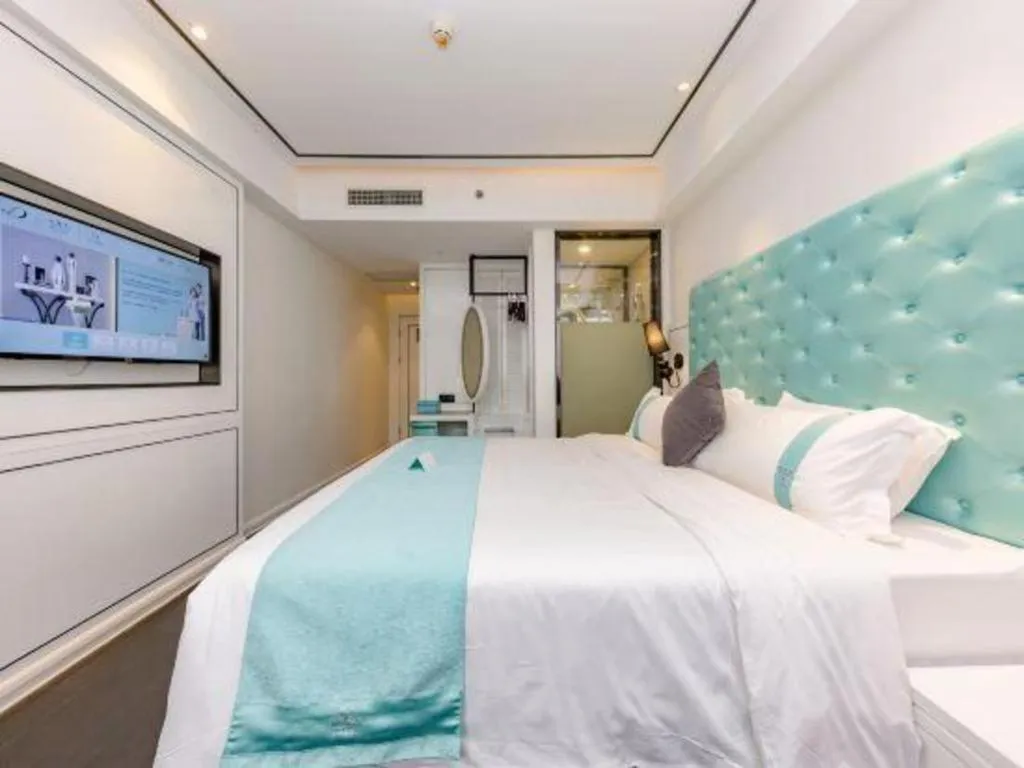 Bed in Xana Lite Jinan Railway Station