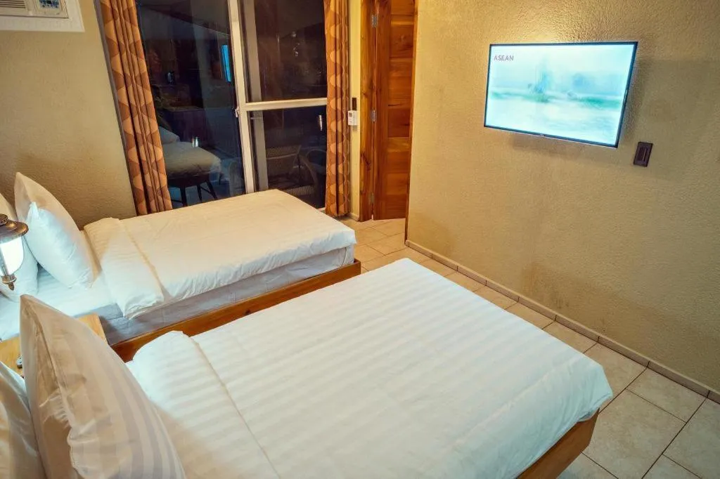 Bed in Roman Empire Panglao Boutique Resort