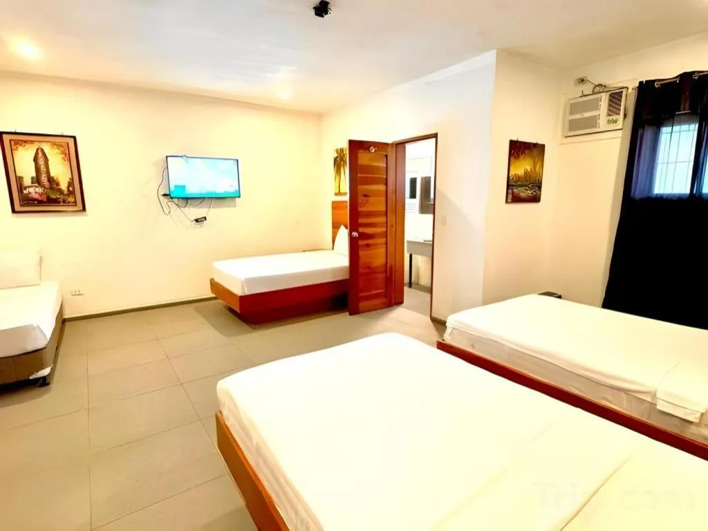 Bed in Roman Empire Panglao Boutique Resort