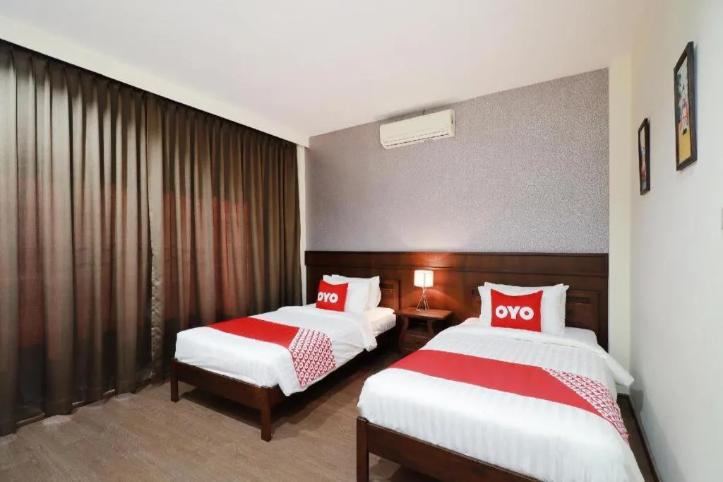 Bed in Tong House Resort